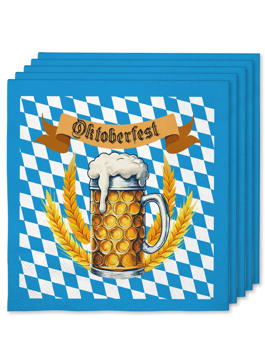 16 serviettes Oktoberfest (33x33 cm)