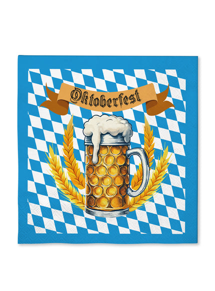 16 serviettes Oktoberfest (33x33 cm)