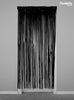 Rideau noir décoratif