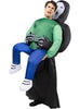 Déguisement faucheur gonflable adulte