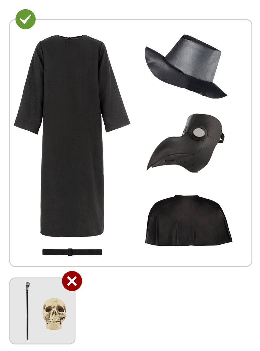 Déguisement Docteur la Peste homme