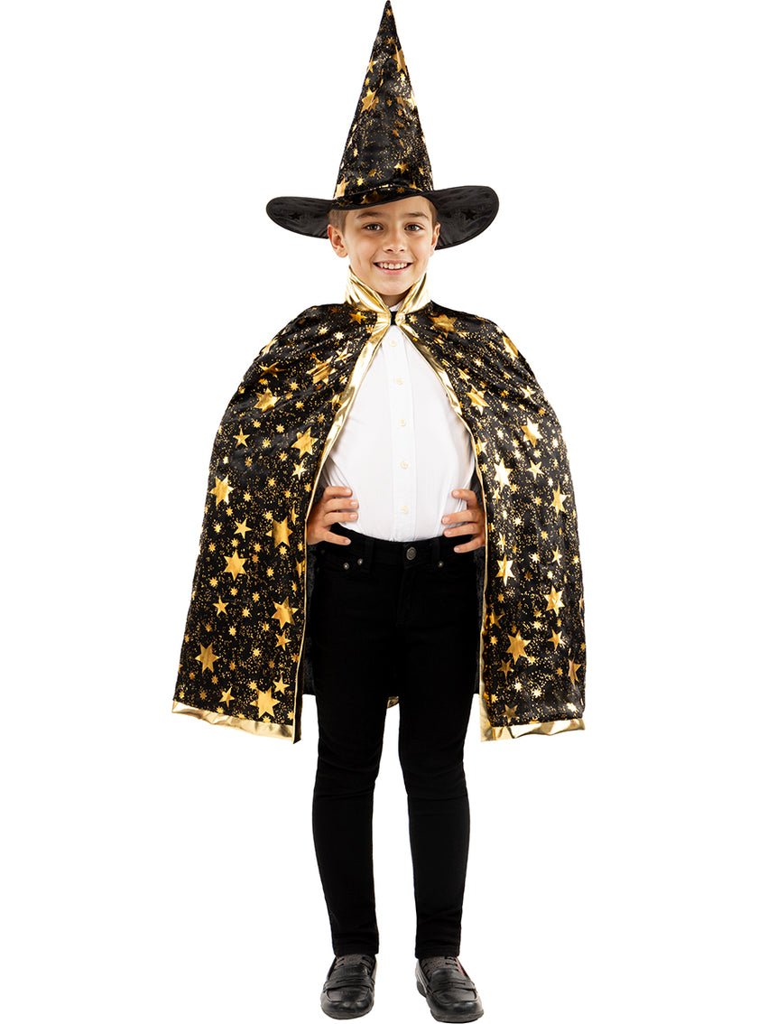 Déguisement magicien étoiles enfant