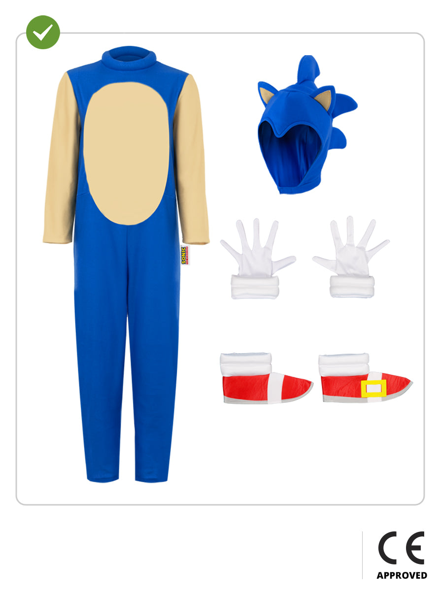 Déguisement Sonic Deluxe pour enfants