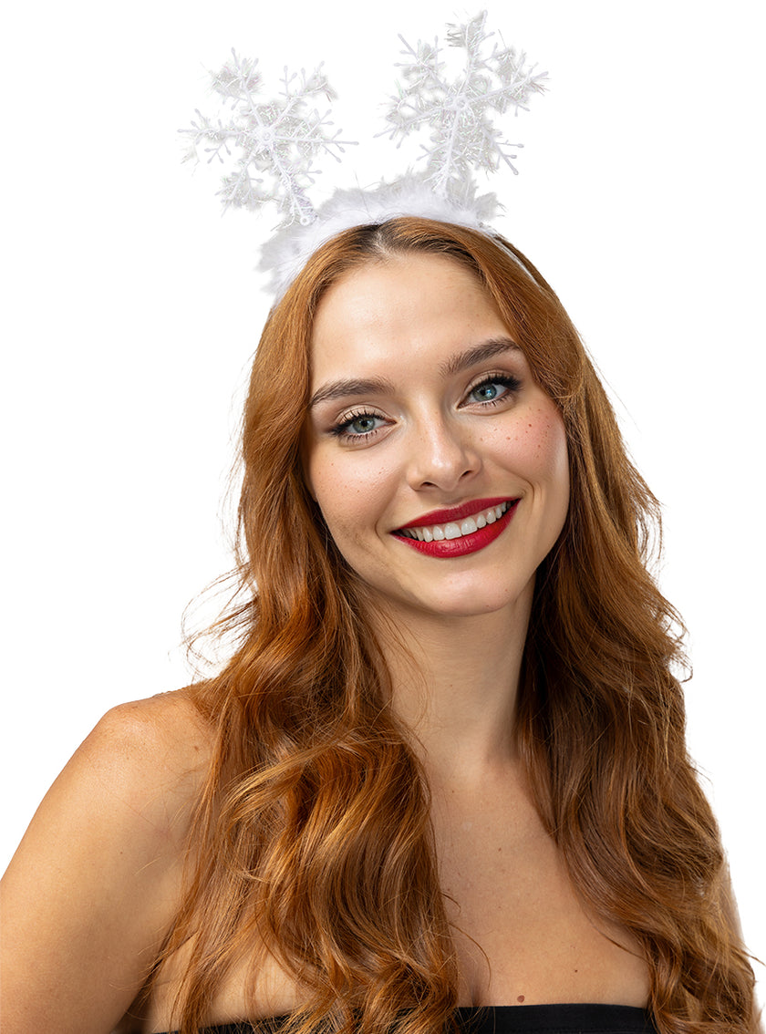 Serre-tête flocon de neige