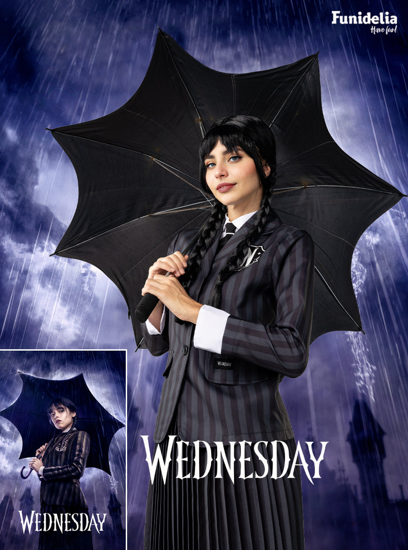 Déguisement de mercredi Addams uniforme - Wednesday