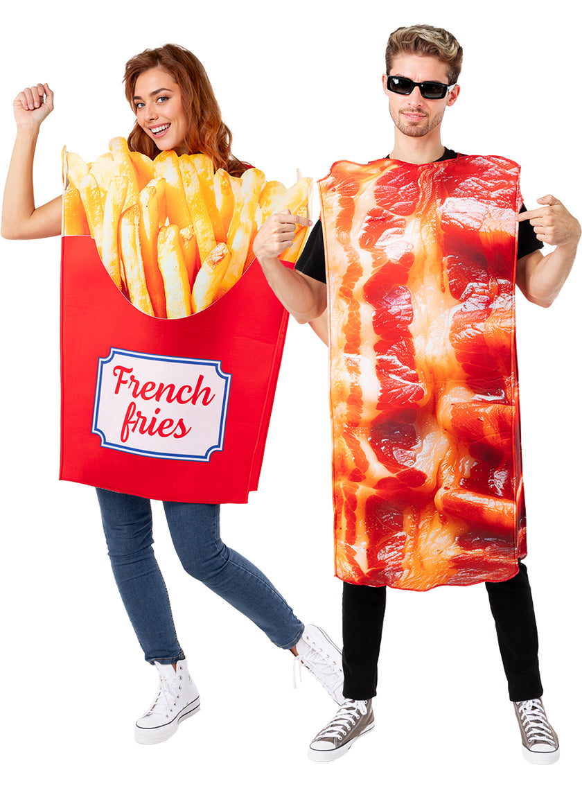 Déguisement de bacon pour adulte