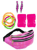 Kit accessoires des années 80 pour femmes