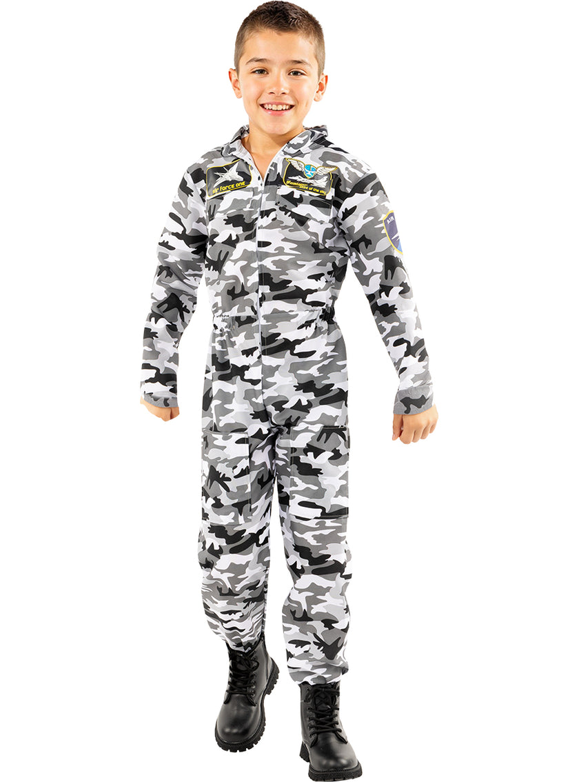 Déguisement pilote de chasse garçon