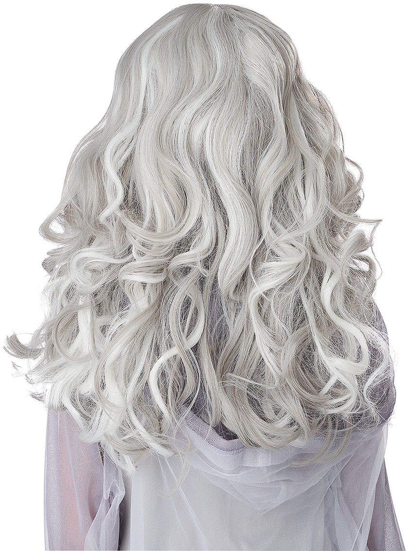 Perruque mariée fantôme phosphorescente fille