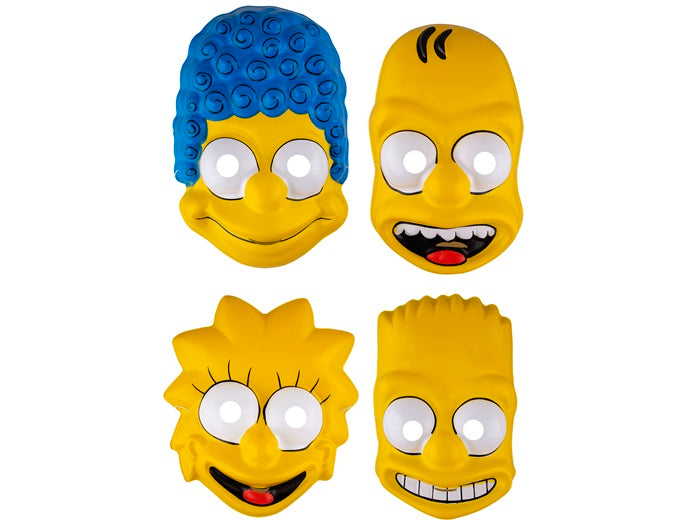 masque coque humour cartoon jaune adulte