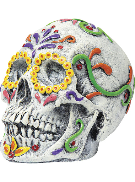 Crâne décoratif Catrina Jour des morts