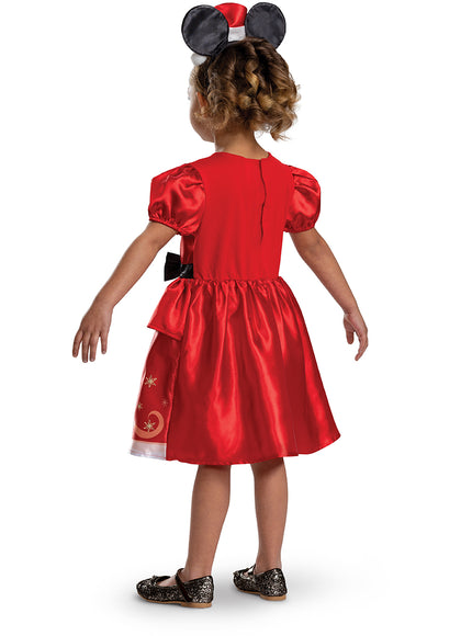 Déguisement Minnie Mouse mère noël fille