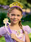 Diadème et baguette magique Raiponce fille