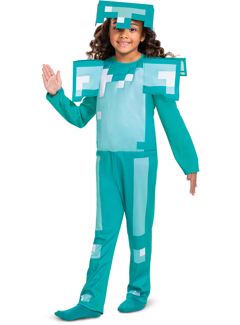 Déguisement armure Minecraft garçon