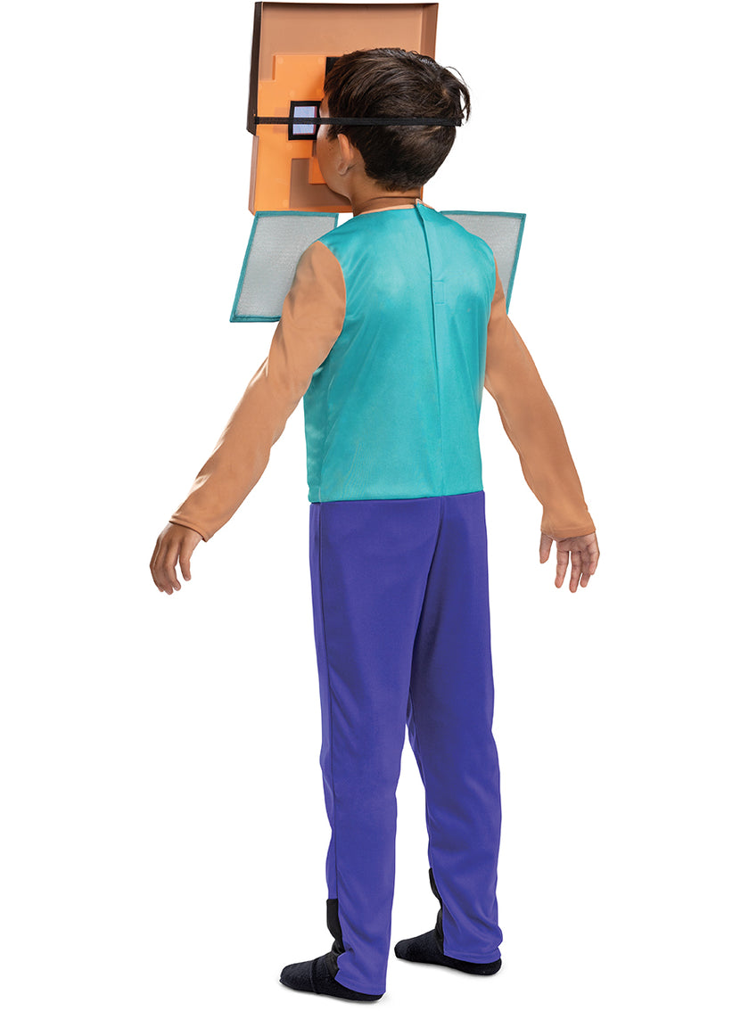 Déguisement Steve garçon - Minecraft