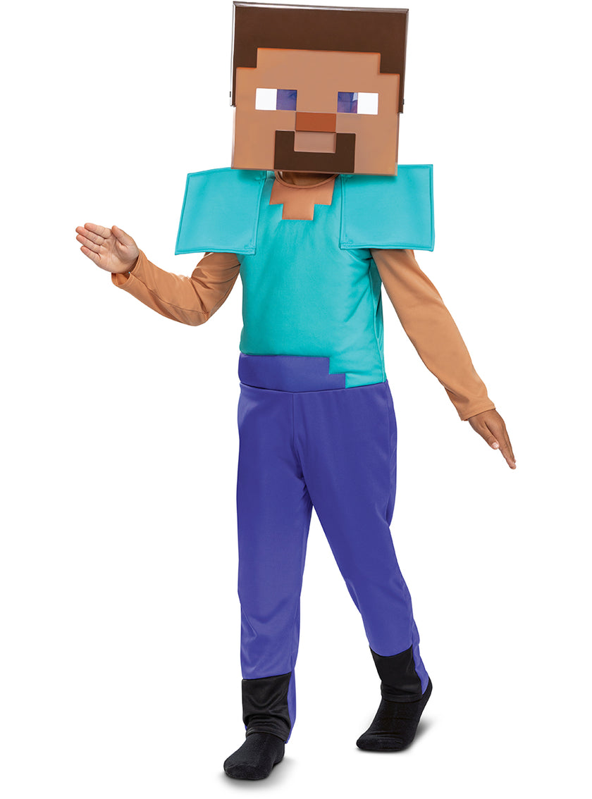Déguisement Steve garçon - Minecraft