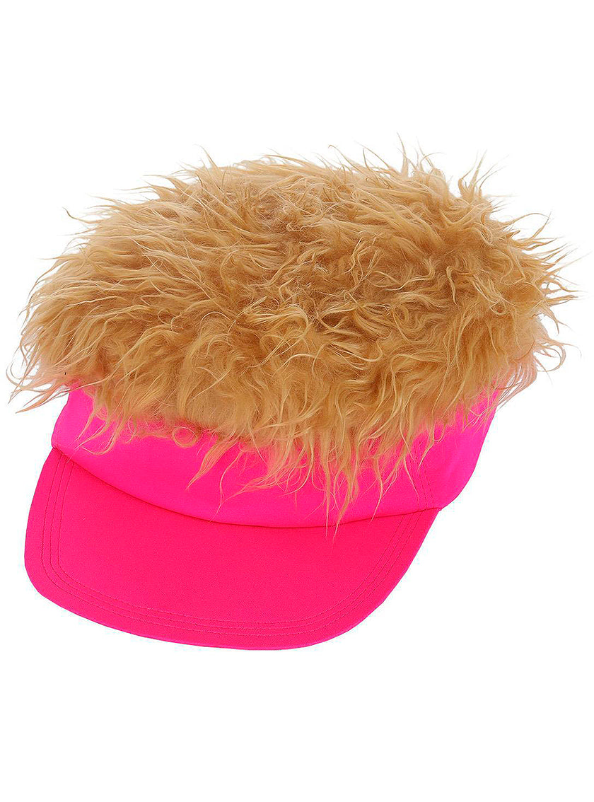 Visière en fourrure des années 80