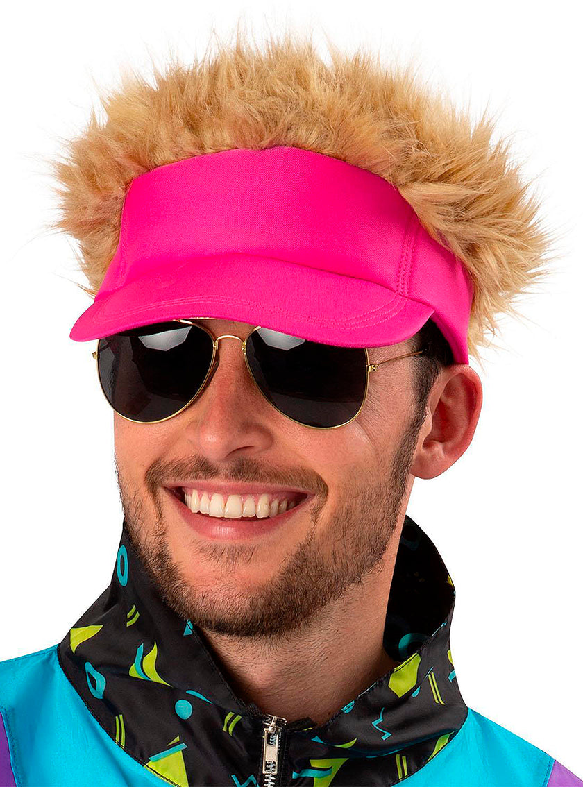 Visière en fourrure des années 80