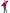 Veste festival rose femme
