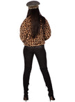 Veste léopard femme