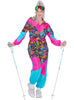 Déguisement ski années 80 rétro femme