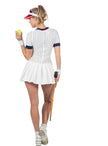 Déguisement tenniswoman rétro femme