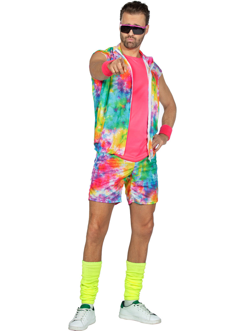 Déguisement aérobic babe homme