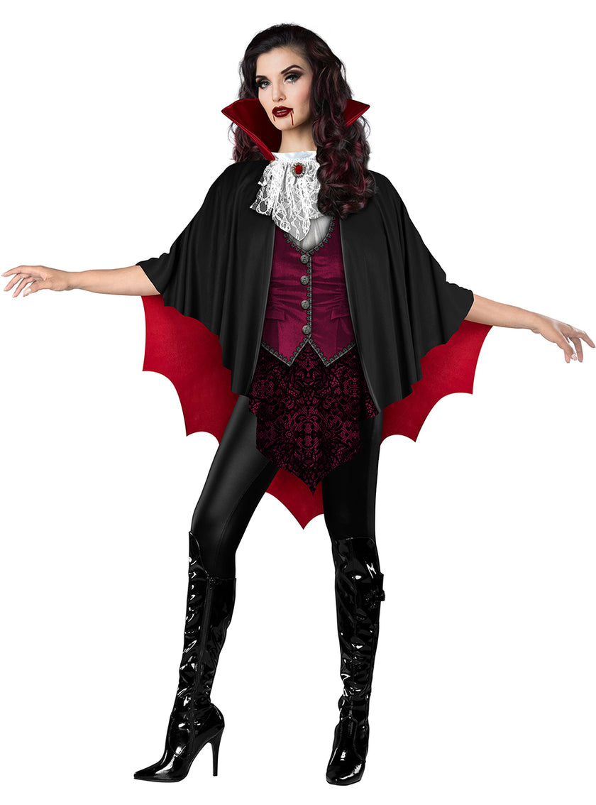 Poncho vampire adulte