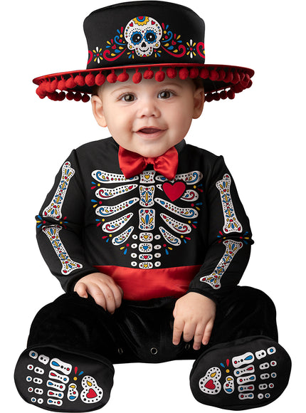 Déguisement Dia de los Muertos bébé