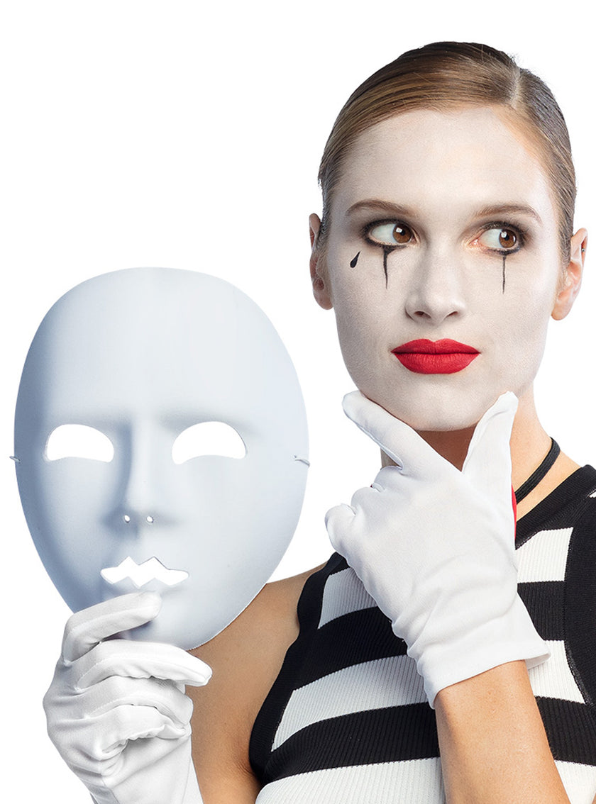 Masque basique blanc