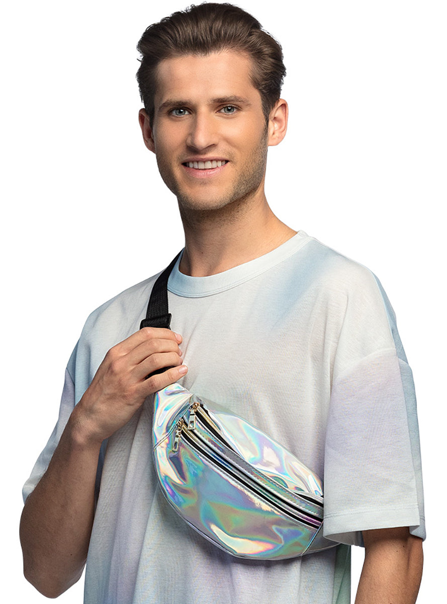Sac banane irisé