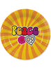 8 assiettes hippie (23cm)