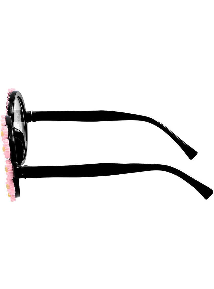 Lunettes hippie Flower Power