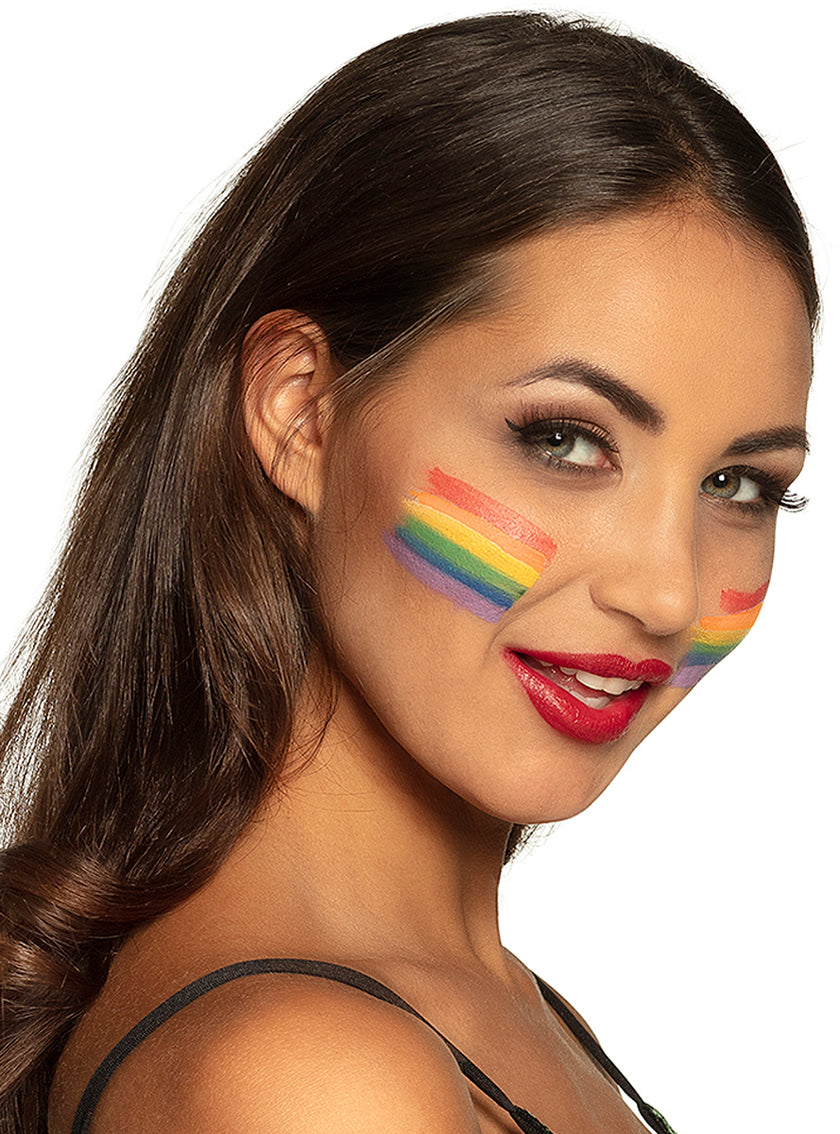 Crayon maquillage drapeau arc-en-ciel 6 en 1