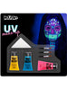 Maquillage squelette phosphorescent