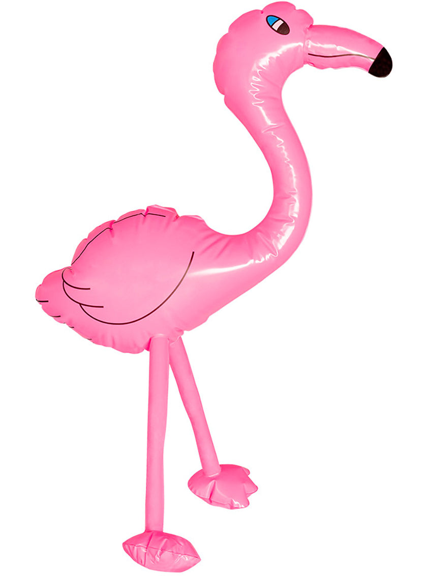 Flamant rose gonflable 60cm