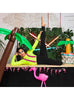Flamant rose gonflable 60cm