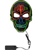 Masque squelette LED