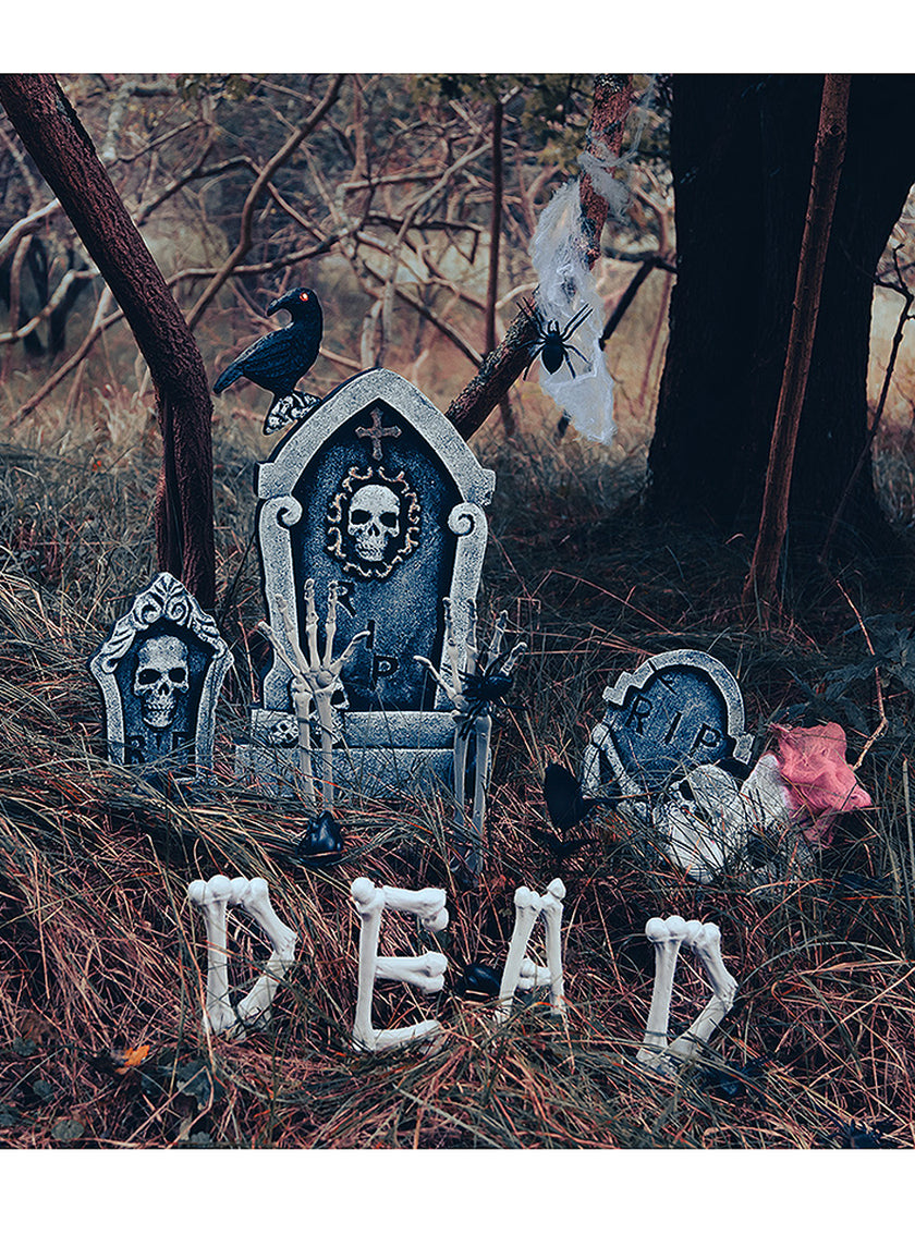 Kit décoration cimetière squelette