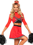Déguisement pompom girl américaine Cheer femme