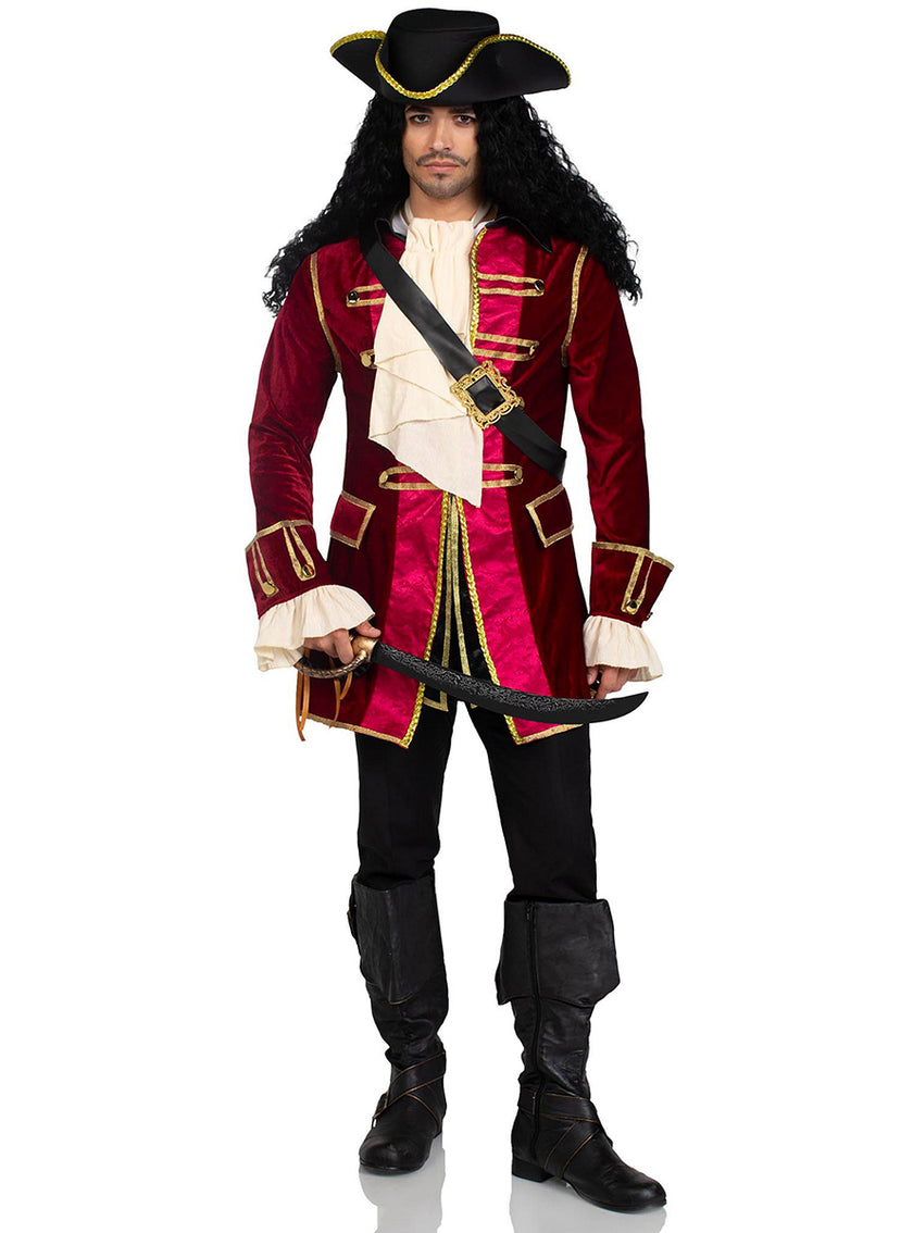 Déguisement de capitaine pirate pour homme