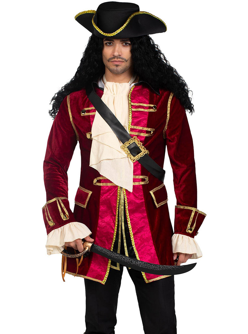Déguisement de capitaine pirate pour homme