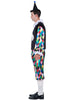 Déguisement arlequin coloré homme
