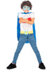 Set super héros bleu enfant