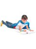 Set super héros bleu enfant