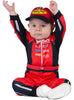 Déguisement pilote de course bébé