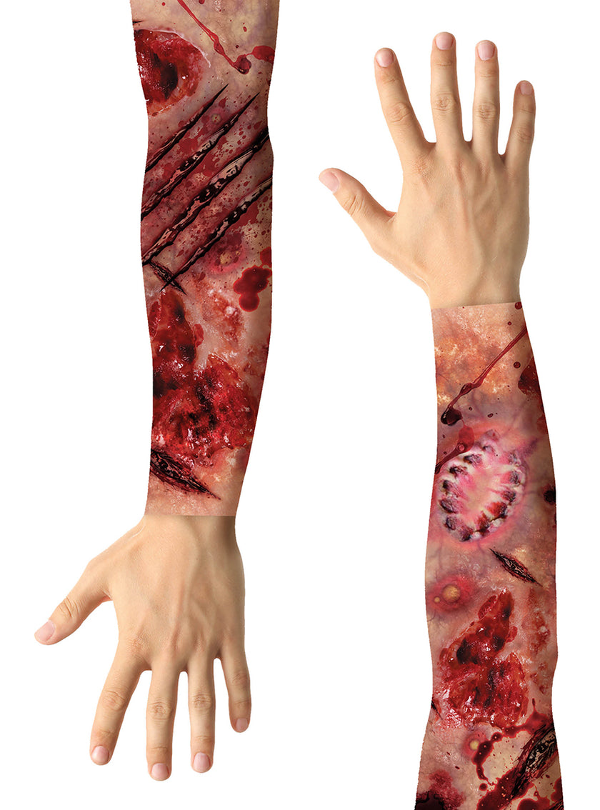 Manches blessures zombie