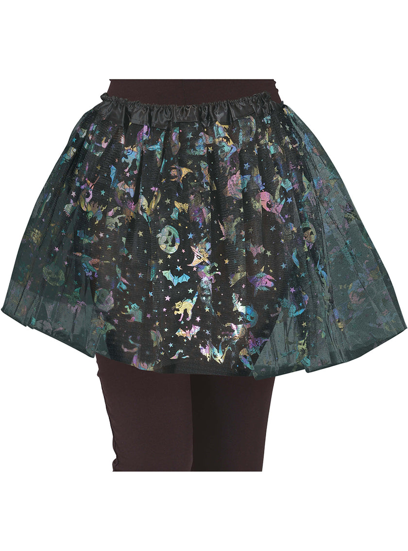 Tutu Halloween irisé fille