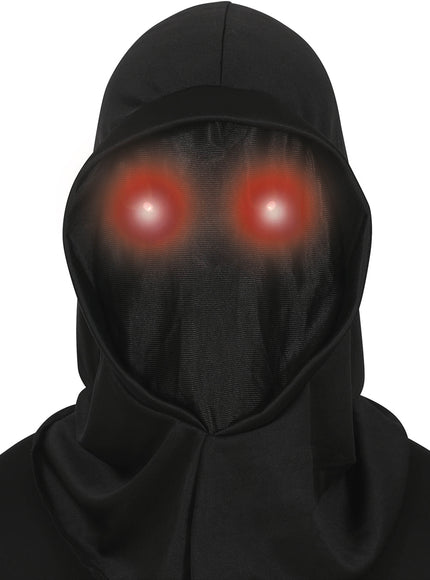 Cagoule de la mort avec lumière