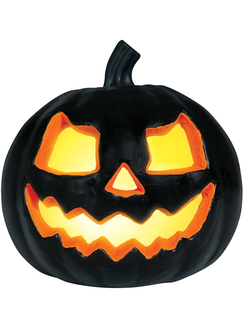 Citrouille noire décorative